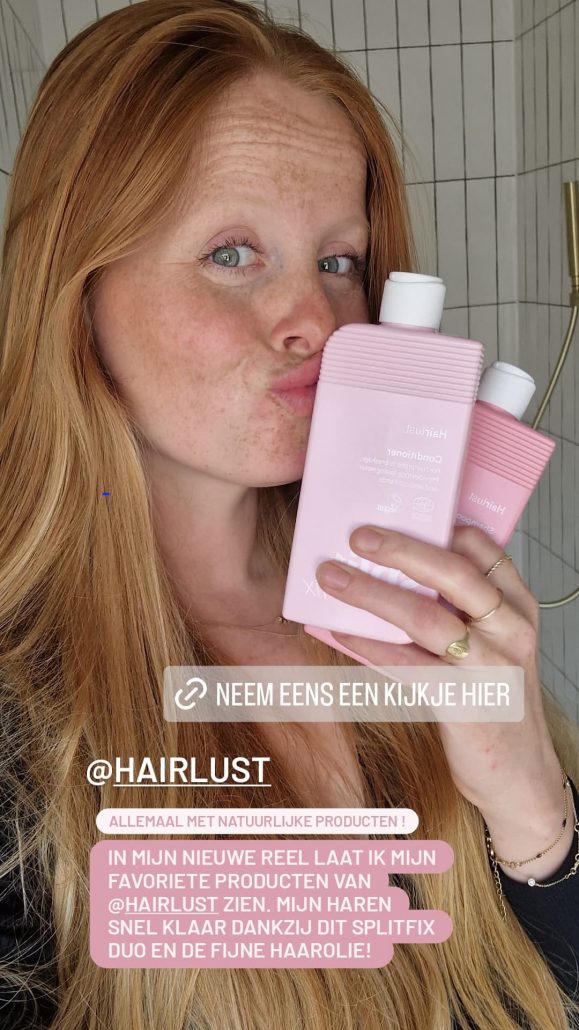 Influencer campagne Hairlust